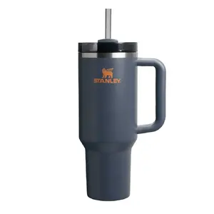 Thermal Mug STANLEY Quencher H2.0 40 oz (1.18 L) insulated stainless steel, spill-resistant with wide straw