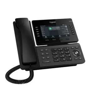 DECT телефон Gigaset P855BW IP PRO Черный 5" дисплей