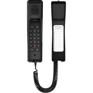 IP telefons Fanvil H2U V2 melns 2 līnijas vadu bezvadu klausule