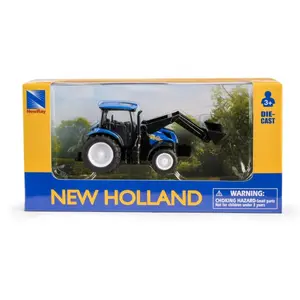 Toy vehicle tractor Daffi T6 Mini 1:32 scale with front shovel M-403