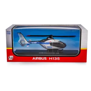 Rotaļu glābšanas helikopters Daffi B-420 policijas modelis ar reālistisku dizainu