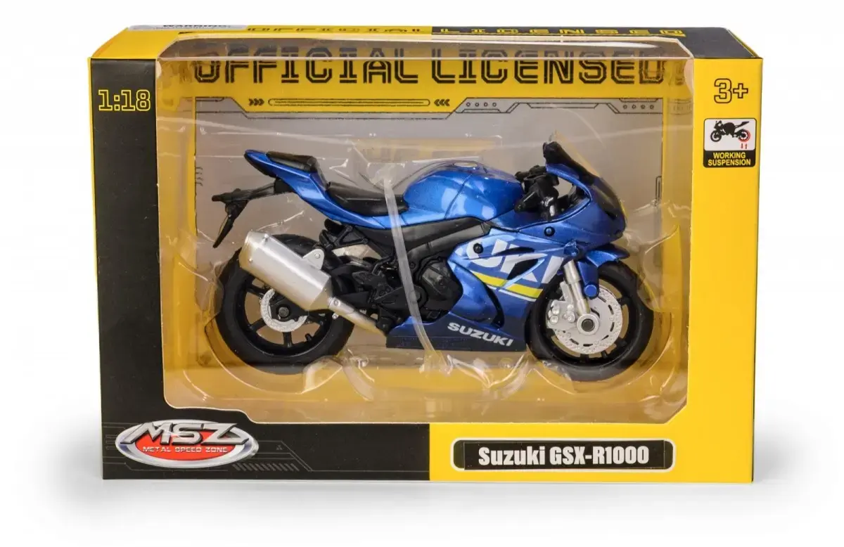 Daffi Suzuki GSX-R1000 metāla modelis 1:18 Photo 2