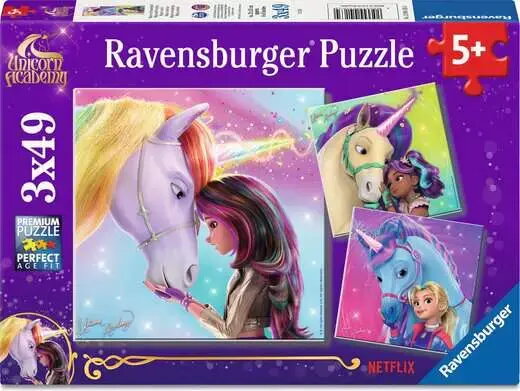 Ravensburger Unicorn Academy Bērnu puzle 49