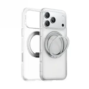 Clear case Torras for iPhone 17 Pro — OSTAND R FITNESS SERIES, transparent protective cover