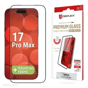 Displex Premium Screen Protector Apple iPhone 17 Pro Max Full Cover 10H