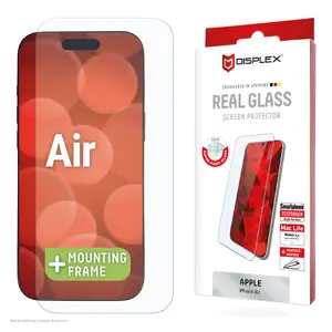 Защитное стекло Displex для Apple iPhone Air Устойчивое к царапинам