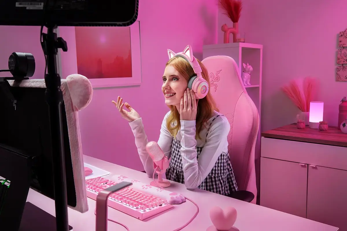 Наушники Razer Kraken Kitty V3 Pro Photo 6