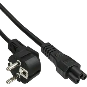 Сетевой кабель InLine B-16657D C5 EU – сетевой шнур с разъёмом IEC C5 для ноутбуков и компактных устройств