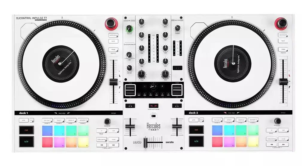 DJ pulti un MIDI klaviatūras
