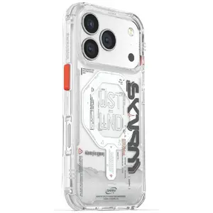 Protective Case SKINARMA Sonix SK-2025IPP6.3-SONIX-CLR for iPhone 6/6s Plus — Transparent, Magnetic Charging Compatible