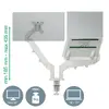Dual Monitor & Laptop Arm Leitz Ergo Space Saving 65380085 Photo 4