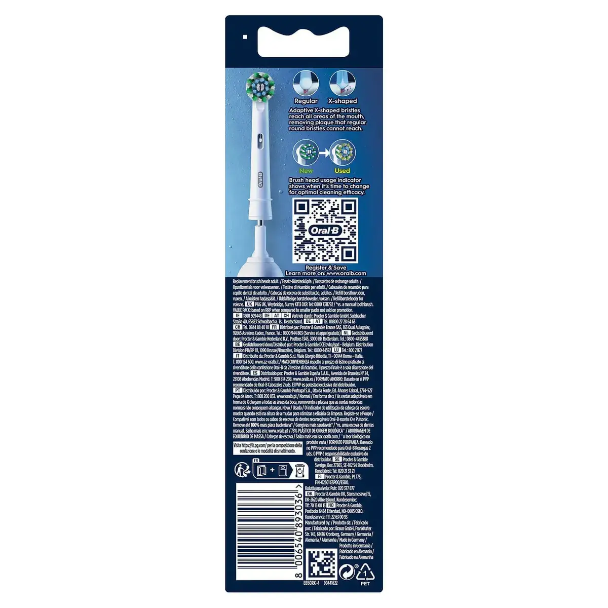 Zobu birstes galvas Oral-B CrossAction Photo 3