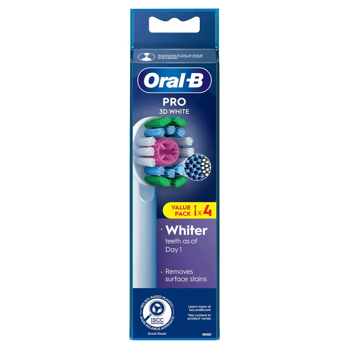 Toothbrush Heads Oral-B 3D White Photo 3