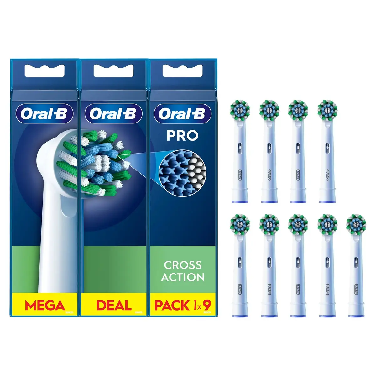 Oral-B CrossAction Zobu birstes galviņas 9 gab. Photo 4