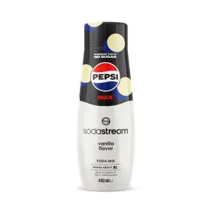 SODASTREAM syrup Pepsi Max Vanilla 440 ml – soda syrup for home carbonated drinks