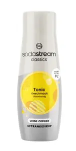 SodaStream 1424207490 Karbonizācijas sīrups Tonic No Sugar 440 ml Pelēks Dzeltens