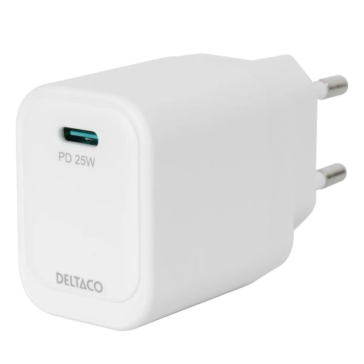 DELTACO USBC-AC158 Universāls iekštelpu USB-C sienas
