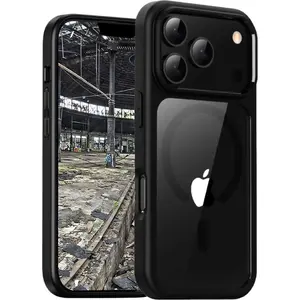 Phone case jt berlin BackCase JT Berlin Pankow Hybrid MagSafe for Apple iPhone 17 Pro Max black transparent