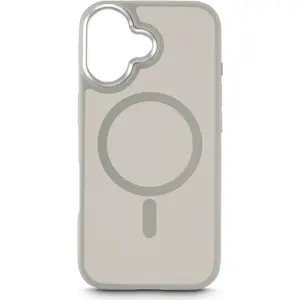 Protective Hybrid Case White Diamonds for Apple iPhone 17 — Sand Color