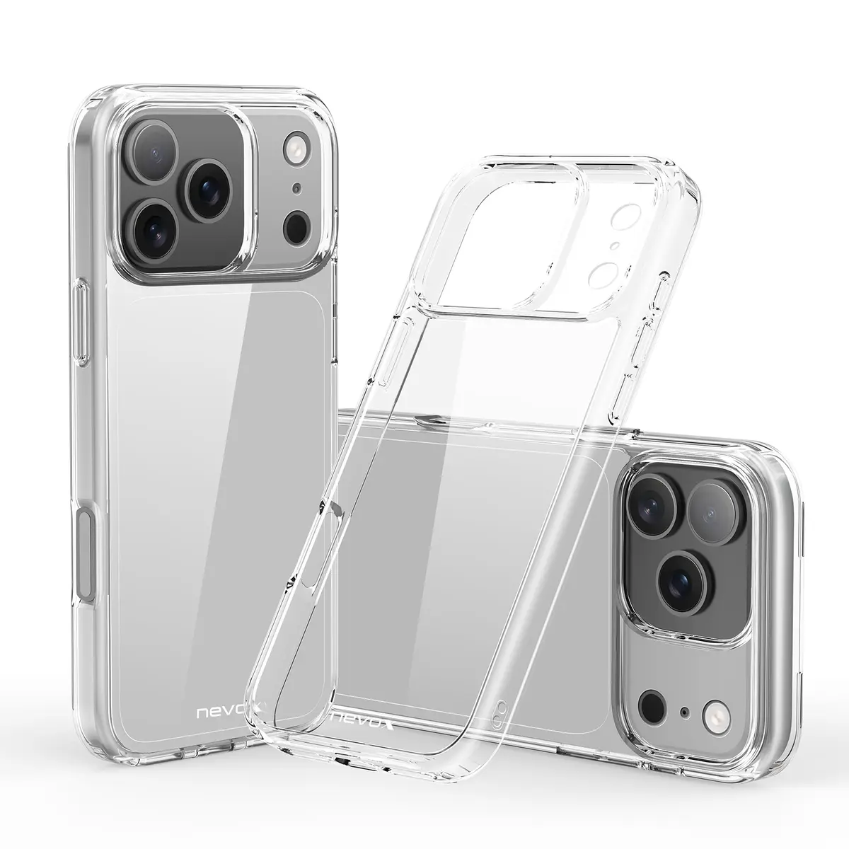 Caurspīdīgs aizsargvāciņš Nevox StyleShell Flex Apple