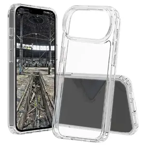 JT Berlin Pankow Clear Back Cover for Apple iPhone 17 Pro, Transparent