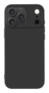 JT Berlin Pankow Soft Back Cover for Apple iPhone 17 Pro, Black