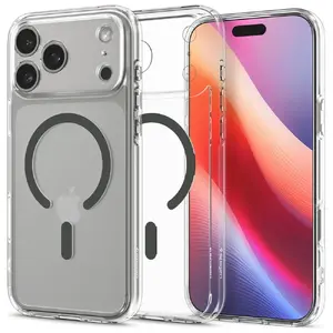 Aizsargmaciņš MagSafe Spigen Ultra Hybrid priekš iPhone 17 Pro Max — grafīts