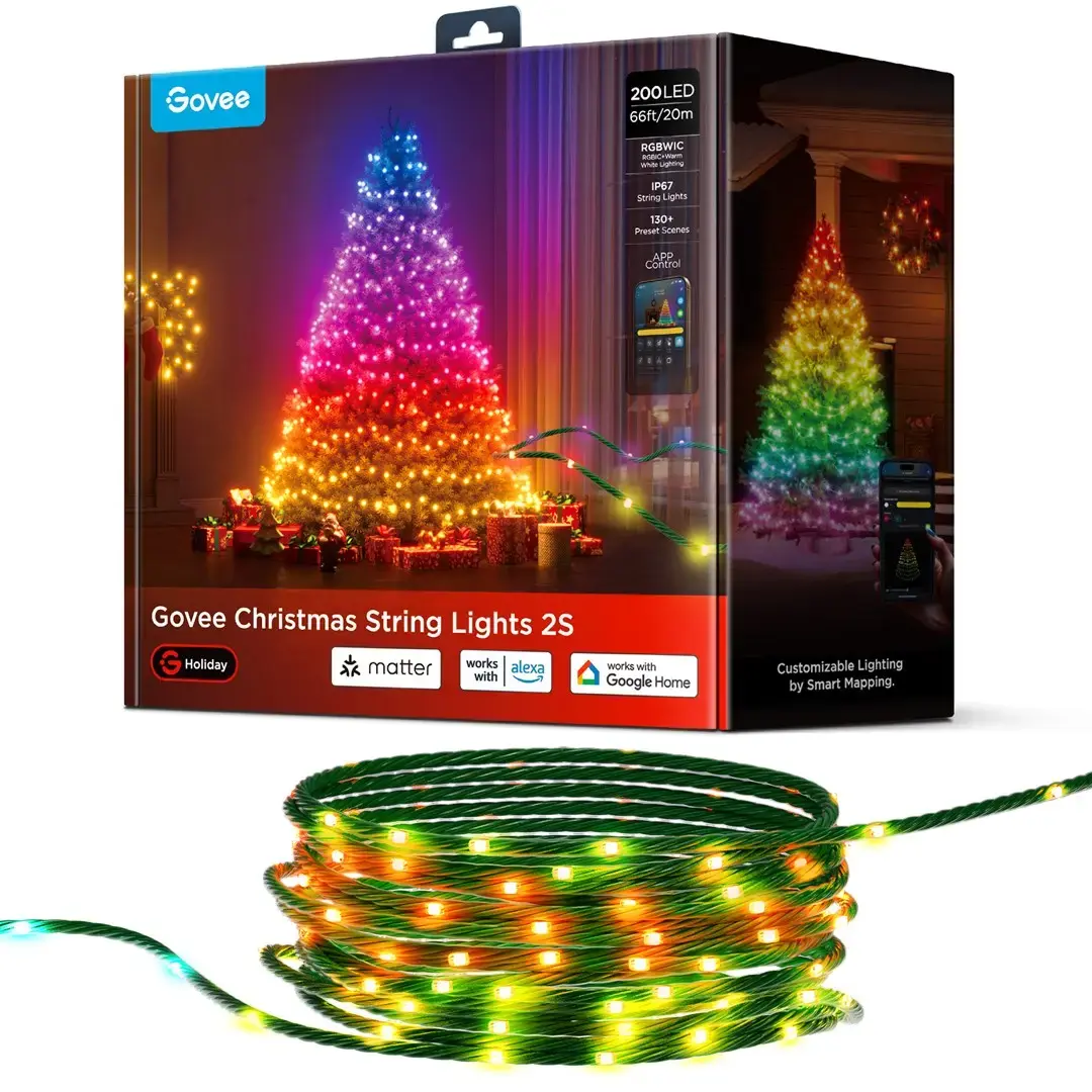 Virtenes gaismas Govee H80C4 20 m RGBWIC Photo 7