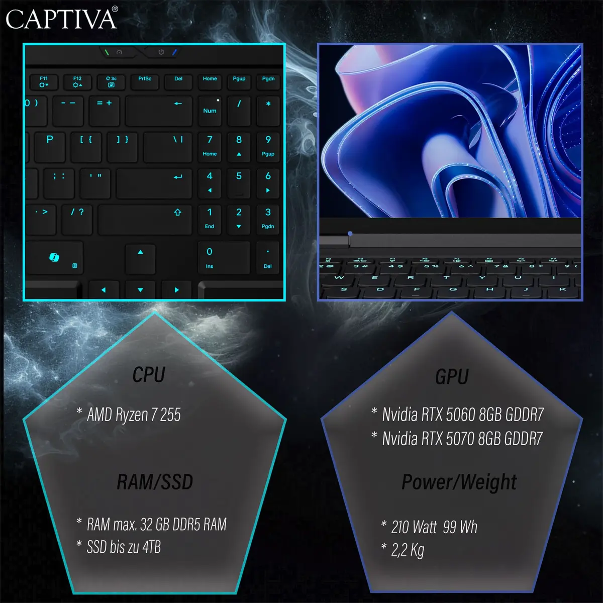 Ноутбук CAPTIVA 94416 Photo 7