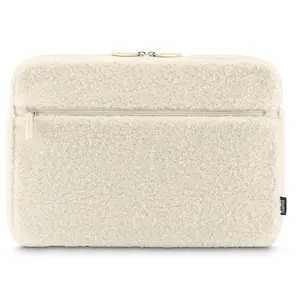 Sleeve case Hama Cozy 39.6 cm 15.6 inch Beige 1 front pocket