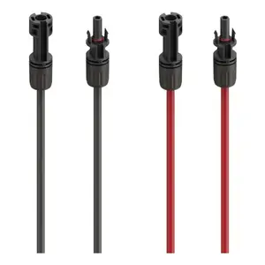 Cable Hama 00223902 5m MC4 4mm² Black Red