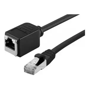 Networking Cable CUC Exertis Connect 858758 Black 5m Cat6a S/FTP RJ-45
