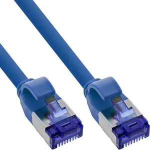 InLine 74925B Tīkla kabelis Cat6a S/FTP 25 m Zils RJ-45 Vīrietis/Vīrietis Zeltīti kontakti 10000 Mbit/s