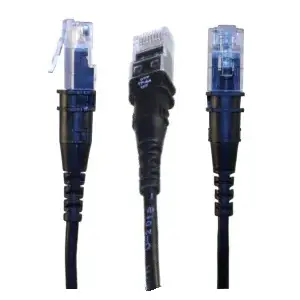 PatchSee ThinPatch Networking Cable Black 9.7 m Cat6a F/UTP FTP