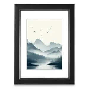 Single picture frame Hama Chill Black Polystyrene 129x16x174mm
