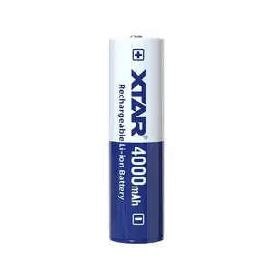Rechargeable lithium-ion battery XTAR 18650-4000 3.6V 4000mAh, 69.2 mm × 18 mm, 1 pc
