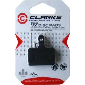Disc Brake Pads Clarks compatible with SHIMANO and TEKTRO models CLA-VX811C