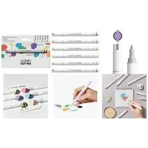 Marker set COPIC 20077602 — 6 colors, 0.8 mm tip