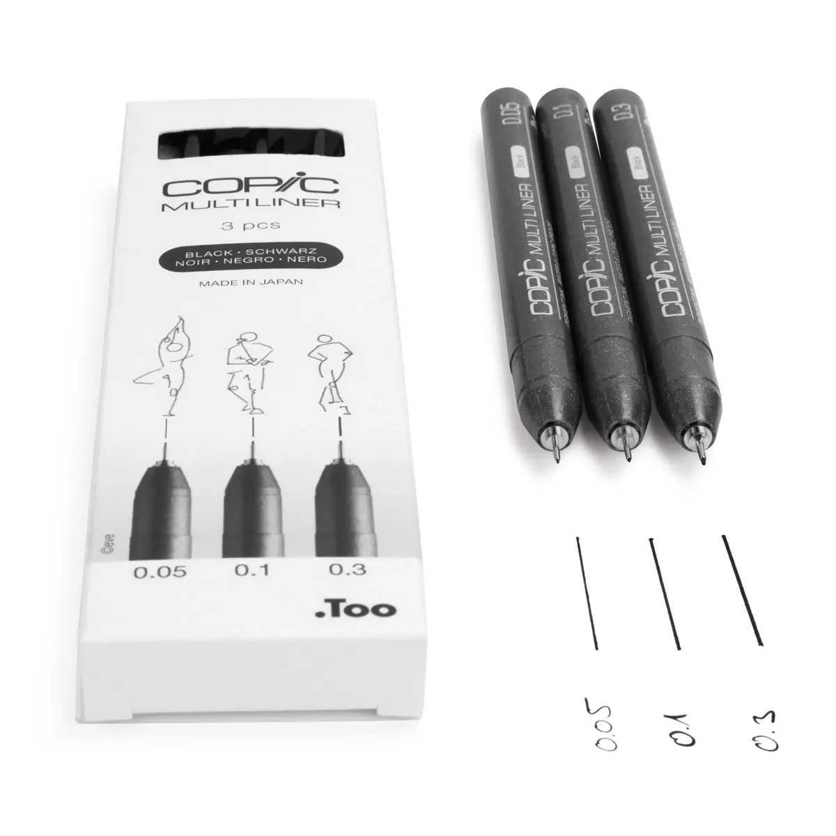 Copic Multiliner fineliner Multi Black Photo 2