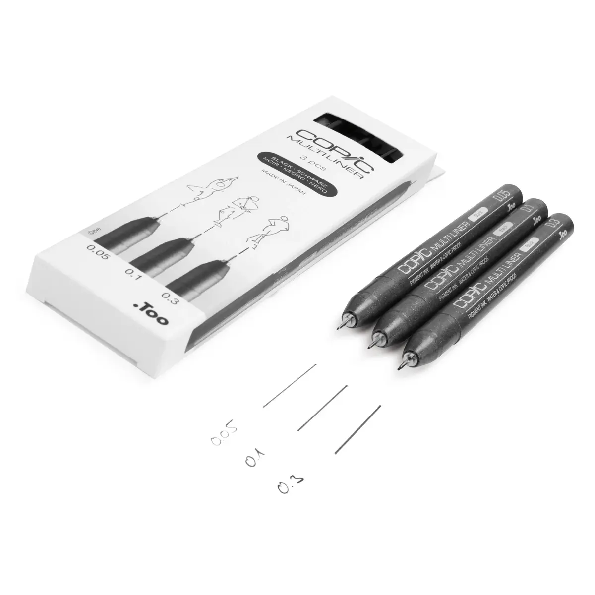 Copic Multiliner fineliner Multi Black Photo 3