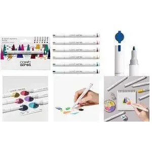 Набор маркеров для верстки COPIC acrea 0.8 мм, 6 шт.
