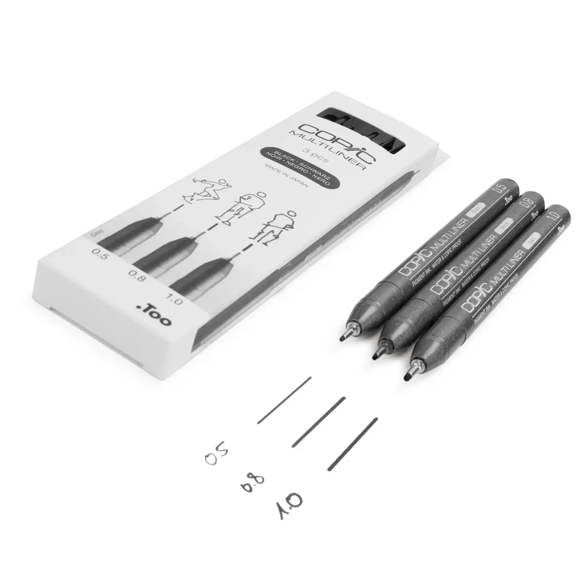 Copic Multiliner fineliner Multi Black Photo 3