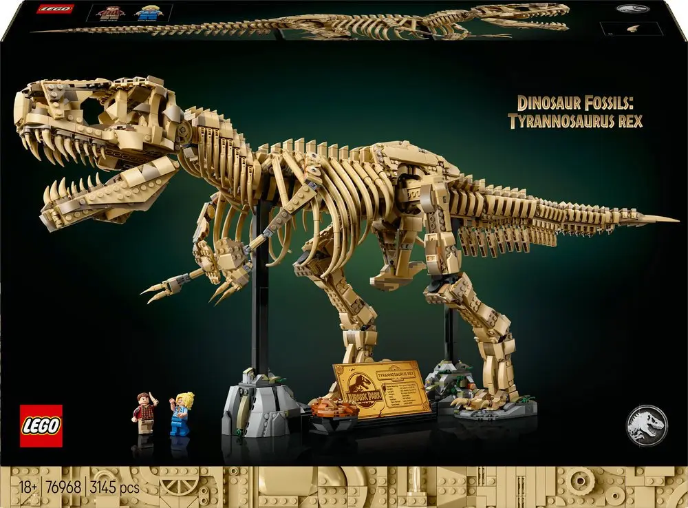 LEGO Dinosaur Skeletons Tyrannosaurus 76968 konstruktors