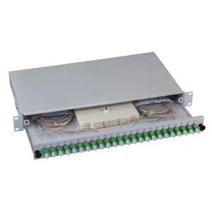 Patch panel EFB Elektronik B71533.24 1U E-2000 Grey Plastic
