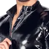 Men's vinyl playsuit Black Level 2XL Photo 5