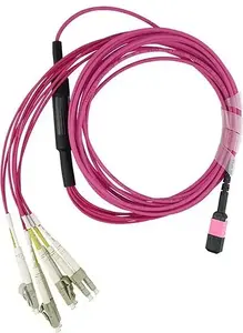 MPO-4xLC Multimode OM4 Patch Cable BlueOptics 470-ADXS 15 Meter