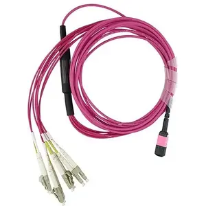 Сетевой кабель BlueOptics GA2DWCZ MPO-4xLC Multimode OM4 Patch Cable 5 Meter