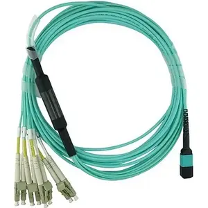 MPO-4xLC Multimode OM3 Patch Cable BlueOptics SS-OP-MPO12-4*DLC-M-7 7.5 Meter