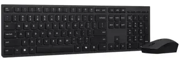 Wireless Keyboard and Mouse Lenovo 4X31R64345 Rechargeable AI Photo 4