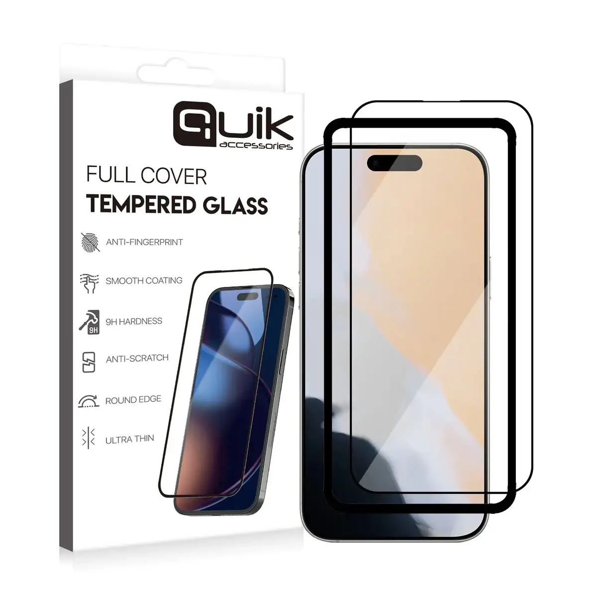 Quik tempered glass for Apple iPhone 17 Air Photo 2